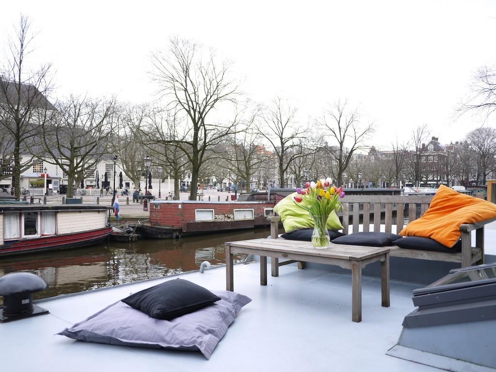 Houseboat Prinsheerlijk Hotel Amsterdam Cameră foto