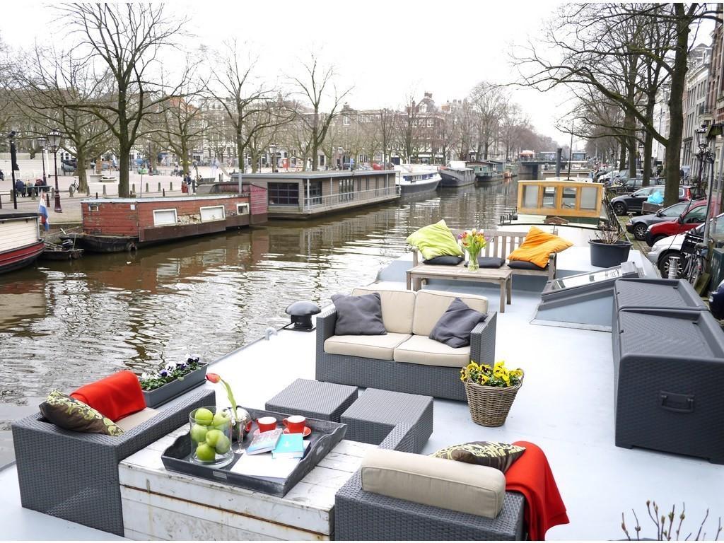 Houseboat Prinsheerlijk Hotel Amsterdam Cameră foto